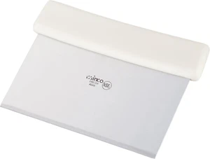 , 6'' X 3' Scraper with Plastic Handle and Stainless Steel Blade, Dough Chopper, - Picture 1 of 1