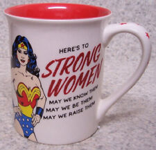 Coffee Mug Entertainment Wonder Woman Girl Power NEW 16 ounce cup with gift box
