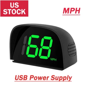 US STOCK HUD GPS MPH Head Up Display Speedometer Car Digital Speed Universal - Picture 1 of 10
