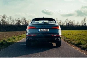 Kit de conversión difusor embellecedores de tubo de escape original Audi SQ5 Facelift FY S-Line a partir del año 20 - Imagen 1 de 3