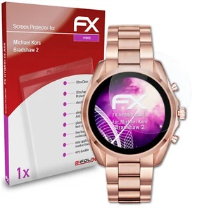 atFoliX Película Vidrio para Michael Kors Bradshaw 2 9H Armadura protectora - Zdjęcie 1 z 5