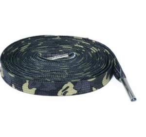 A BATHING APE x KIXSIX Bape NYC black gold CAMO Large L SHOELACES !! Sb Kith - Picture 1 of 3