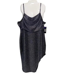 Vestido Vintage Años 90 Y2K Mujer Talla Grande XXXL (21) Club Fiesta Retro Brillo Nuevo con Etiquetas - Imagen 1 de 11