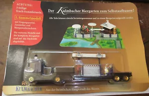K.M.2/20 Werbung Bier LKW Auto H0 Sammeltruck Kulmbacher Modell OVP Neu 1:87 ? - Bild 1 von 6