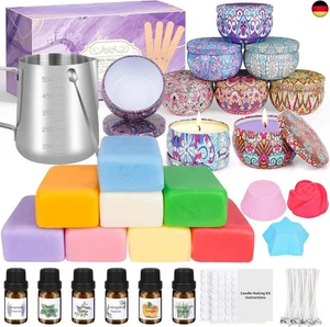 Kerzen Selber Machen Set,DIY Kerzenherstellung Kit,Duftkerzen - Bild 1 von 7