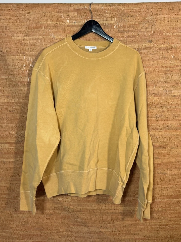 Lady White Co. Para hombres Talla 40 Grande Dorado Relajado Sudadera Cuello Redondo EE. UU. Foto 1 de 4