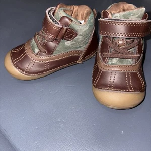 Stride Rite Baby-Boy's Sm Talley First Walker Shoe - Size 4.5 M - Picture 1 of 8