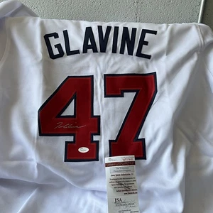 Tom Gavin Signed Auto Authentic Atlanta Braves Jersey JSA Certified - Picture 1 of 2