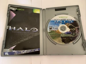 Halo Combat Evolved Platinum Hits Xbox Game Complete - Picture 1 of 4