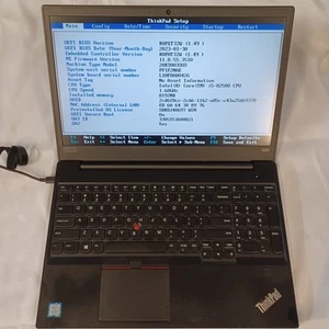 Lenovo ThinkPad E580 Intel Core i5-8250U 1.6GHz 8GB RAM NO SSD/HDD - Bild 1 von 3