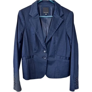 The Limited Women's Blazer Size 12 Navy Blue Pinstripe Career Business - Picture 1 of 9