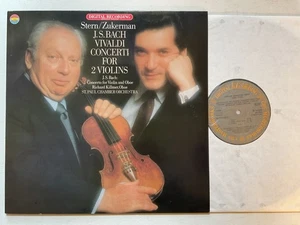 STERN ZUKERMAN Bach Concerti For 2 Violins Mint 1982 CBS Pristine Copy LP - - Picture 1 of 2