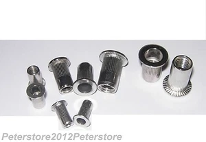 20 Rivet Nuts Flat Head 1025 Stainless Steel MP Rivet Nuts M3 M4 M5 M6 M8 M10 M12 - Picture 1 of 1