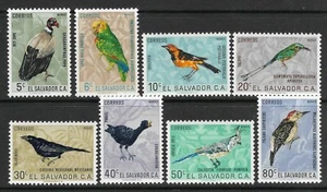 STAMPS-EL SALVADOR. 1963. Birds (Airmail) Set. SG: 1186/93. Mint Never Hinged. - Picture 1 of 1