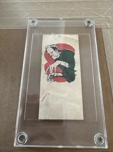 Topps Chewing Gum, Monster Tatoo Bubble Gum Green Jacket Frankenstein 🎃 🔥 - Picture 1 of 10