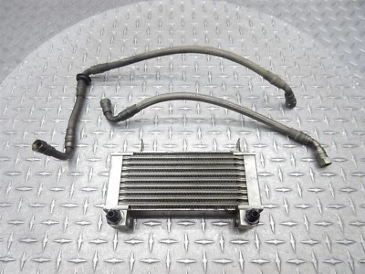 1994 93-99 Ducati Monster 900 M900 Oil Cooler Radiator Line Pipe Hose Housing - Image 1 of 4