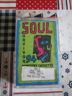 SOUL SURVIVOR 94 MINISTRY CASSETTE HIGH FIBRE 2 SUNDAY 11.00AM J.JOHN AUDIO TAPE - Image 1 of 4