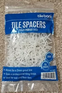 Tile Spacers 2mm Pack Size 250 Pcs - Picture 1 of 2
