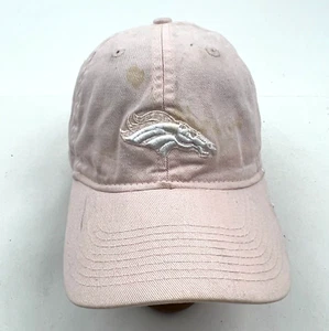 Denver Broncos Hat Cap Strap Back Adult Women Pink Football Sports Casual - Picture 1 of 8