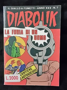 DIABOLIK N.7 ANNO 1991 LA FURIA DI UN UOMO - Picture 1 of 1