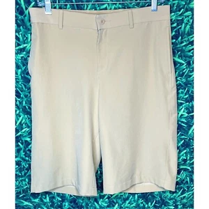 Nike Yellow Gold Dri-Fit Golf Chino Standard Fit Lightweight Boys XL Shorts - Picture 1 of 4