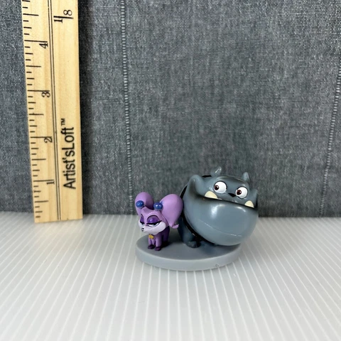 Disney Puppy Dog Pals Ruffus Cupcake Plastic Figure Figurine Cake Topper Cover