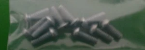  Tornillos de ranura de cabeza redonda 3/16"" X 1/2"" BSW UNC x 10 - Imagen 1 de 1