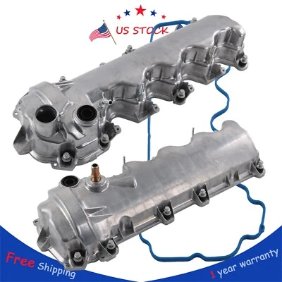 Pair of 2 Engine Valve Cover For Ford F-150 F150 Truck V8 5.4L 2004-2010  - Image 1 of 4