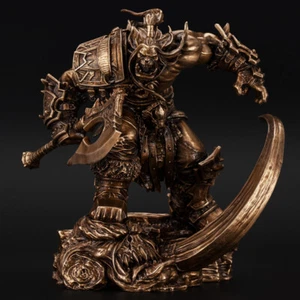 OGRM World of Warcraft Grommash Grito Infernal Bronce Modelo GK 17 cm Nuevo En Stock - Imagen 1 de 8