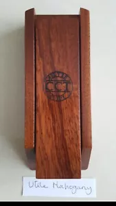 Silver Coin Testing Slide Solid Utile Mahogany Wood Handmade By YouTuber CCT - Picture 1 of 3