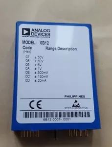 ANALOG DEVICES 6B12 ISOLATED INPUT MODULE (R5S7.5B1) - Imagen 1 de 1