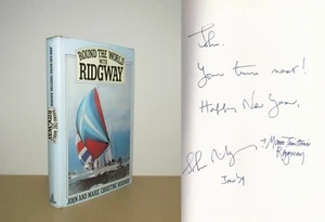 John & Marie Christine Ridgway - Round the World with Ridgway - Signed - 1st/1st - Foto 1 di 2