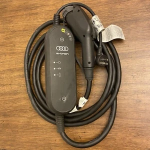 Audi e-tron EV Charger A3 Q4 Q5 RS GT PHEV Charging cable w/120v Nema 5-15 Plug - Picture 1 of 12