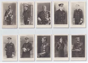 Cigarette Cards - The Great War Celebrities (Westminster Tobacco Co.) - 27 Cards - Picture 1 of 6