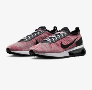 Nike Air Max Flyknit Racer Mens Size 11.5 Red Running FD2764 600 New - Picture 1 of 9