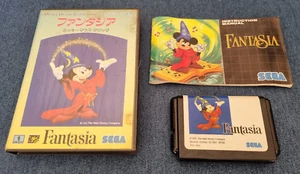 Sega Mega Drive Game Fantasia Boxed NTSC Japan - Picture 1 of 3
