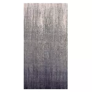 6'1"x12'1" Gray Wool Hand Knotted Modern Ombre Design Wide Runner Rug R75154 - Picture 1 of 11