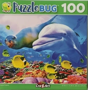 Rompecabezas Puzzlebug Dolphin Friends NUEVO - Imagen 1 de 3