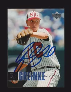 2006 UD #235 Zack Greinke KANSAS CITY ROYALS SIGNED AUTOGRAPH AUTO COA - Picture 1 of 1
