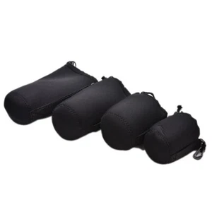 Neoprene Waterproof Soft Camera Lens Pouch Storage Bag Case Size- S M L XL D_po - Picture 1 of 15
