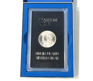 1882 CC CARSON CITY MORGAN SILVER DOLLAR GSA Sealed w/Box & Paper U.S. Coin - Picture 1 of 7