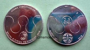 Portogallo 2,50 euro 2015 Olimpia Rio 21⁄2 € moneta speciale moneta euro moedas - Foto 1 di 1