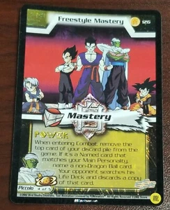 Dragon Ball Z TCG CCG Freestyle Mastery World Games Saga Foil Rare Limited LP - Picture 1 of 1