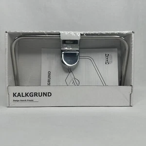 ¡NUEVO! Soporte de barra de toallero cromado cuadrado IKEA Kalkkund 702.914.68 - Imagen 1 de 3