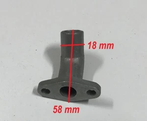 Vintage Moped Short Intake Manifold - Picture 1 of 2