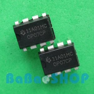 10 Stck. Neu OP07CP OP07 PRÄZISIONSBETRIEBSVERSTÄRKER DIP-8 TI - Bild 1 von 3