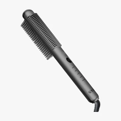 SOLEIL Haarstylingkamm SCHWARZ LOCKEN & GLÄTTET UVP 355£