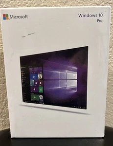 Microsoft Windows 10 Pro 32/64 Bit USB Flash Drive- SEALED—FREE SHIPPING - Picture 1 of 5