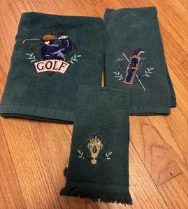 Deko Golftücher Badezimmer Handwaschlappen Golf Deko Motiv Vintage - Bild 1 von 4