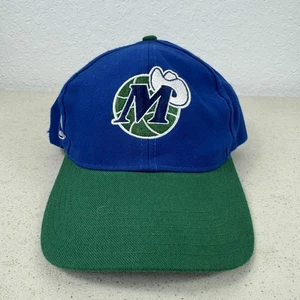 De colección Dallas Mavericks Sombrero Gorra Correa Trasera NBA Baloncesto Nike Hombres Años 90 - Imagen 1 de 9